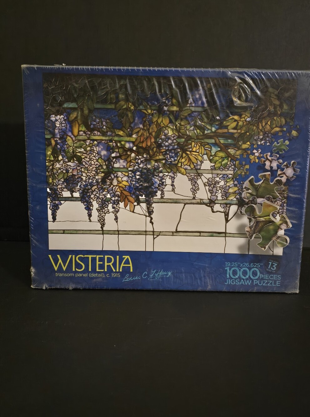 New 1000 pc Puzzle - Wisteria By Louis C Tiffany
